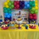 An image showing a graduation party setup at BirthdayLand