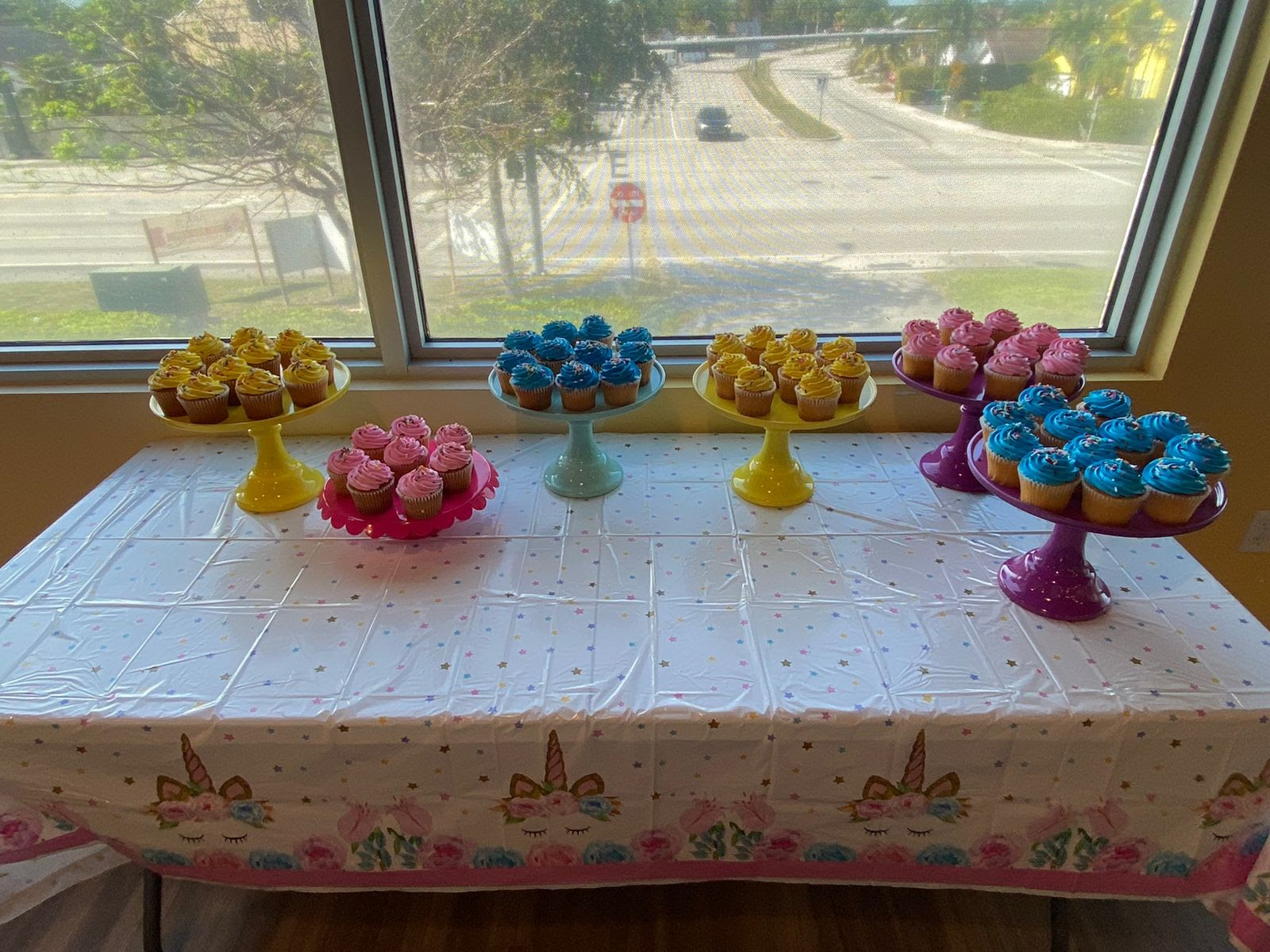 cupcakes on a table