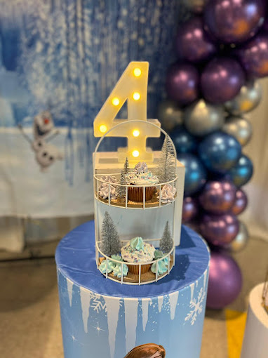 Birthday party cupcake at BirthdayLand