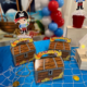 Mystery box décor at a birthday party at BirthdayLand