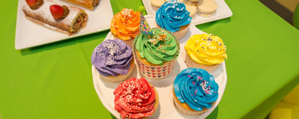 Cupcakes at an event