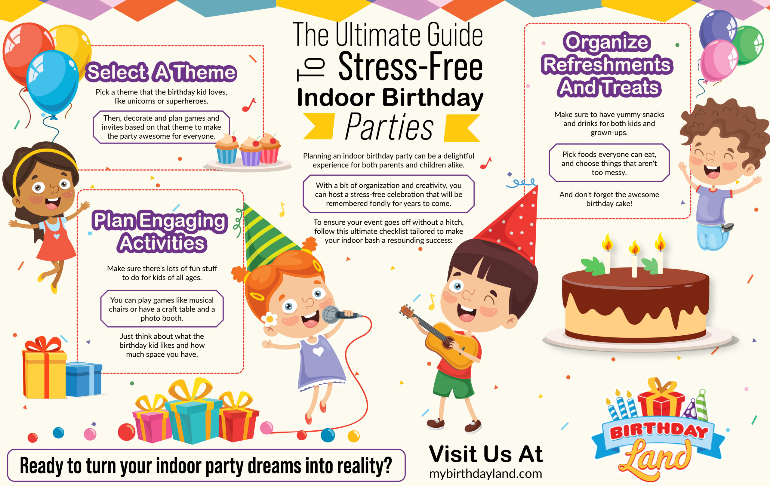The Ultimate Guide to Stress-Free Indoor Birthday Parties