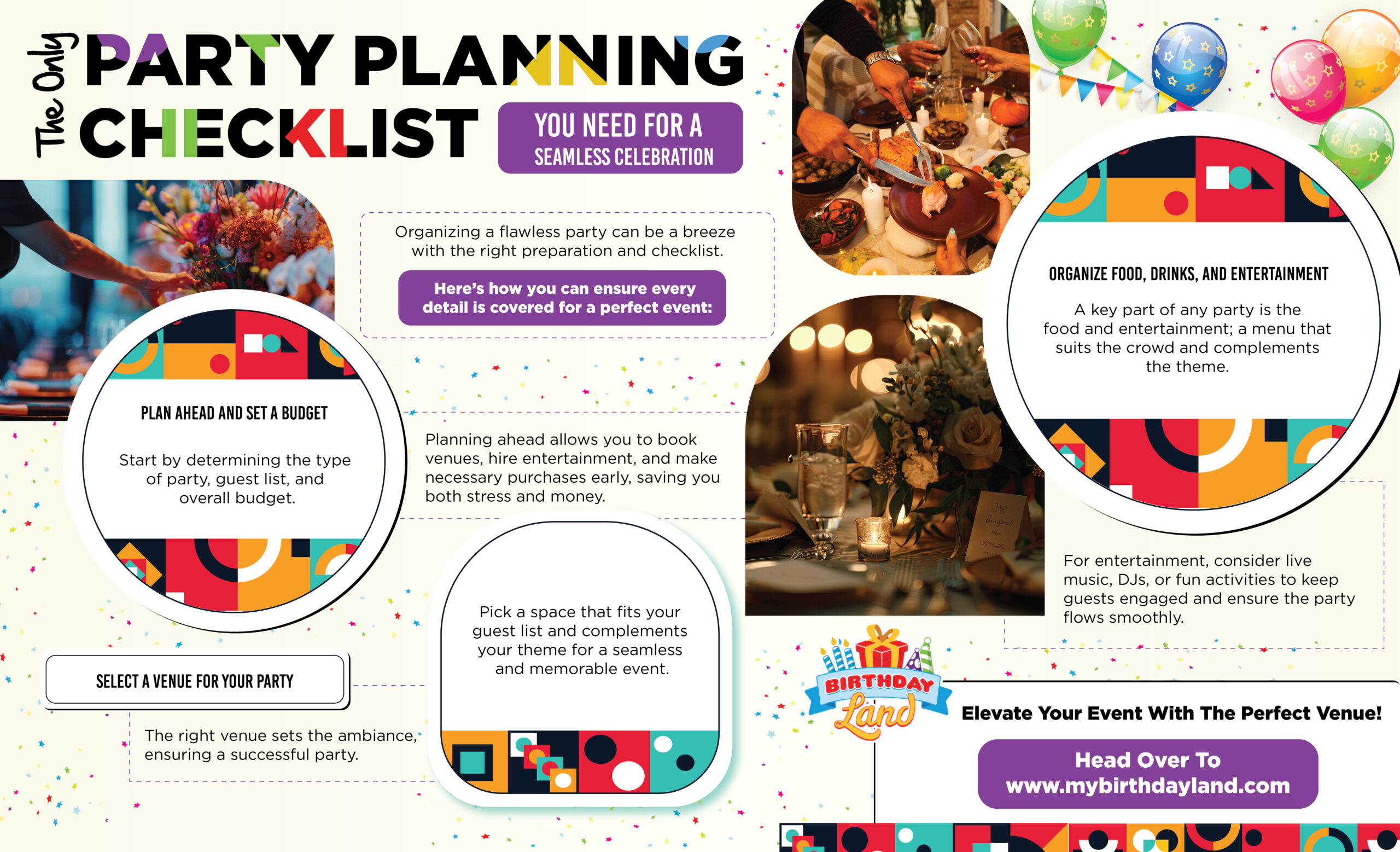 The Only Party Planning Checklist You Need for a Seamless Celebration-INFOGRAPHIC