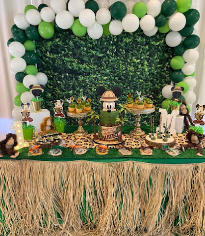 A jungle-themed birthday celebration at BirthdayLand